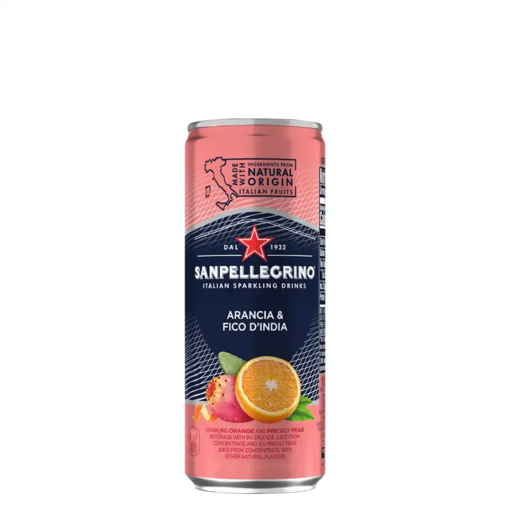 San Pellegrino Arancia Fico D India Lata 