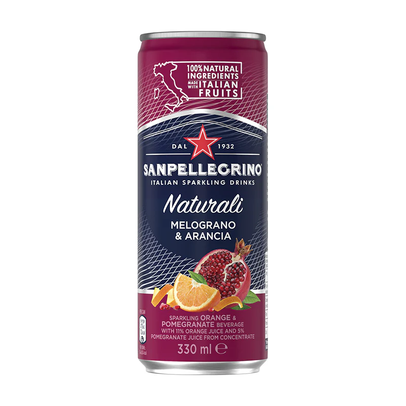 San Pellegrino Melograno & Arancia 